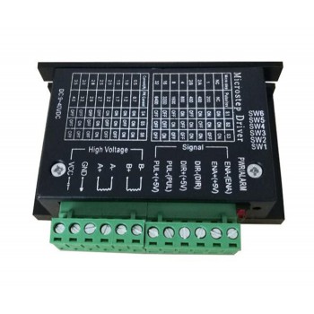 Oukeda TB6600 Motor Driver Controller 2 Phase 9-40VDC 4A for NEMA 17, 23, 24 Stepper Motor