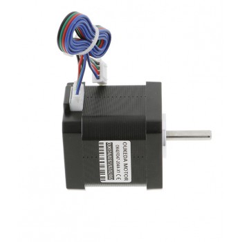 OUKEDA Integrated Nema 17 Stepper Motor with Controller 1.8 Deg 0.44Nm (62.30 oz-in) 1.68A 2 Phase 12-40VDC