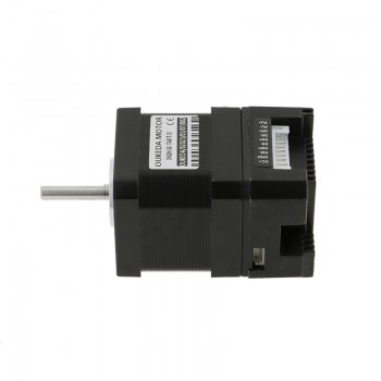 OUKEDA Integrated Nema 17 Stepper Motor with Controller 1.8 Deg 0.44Nm (62.30 oz-in) 1.68A 2 Phase 12-40VDC