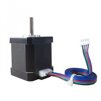 OUKEDA NEMA17 Stepper Motor 1.8 Deg 59Ncm(83.55 oz.in) 2A D-cut for 3D Printer