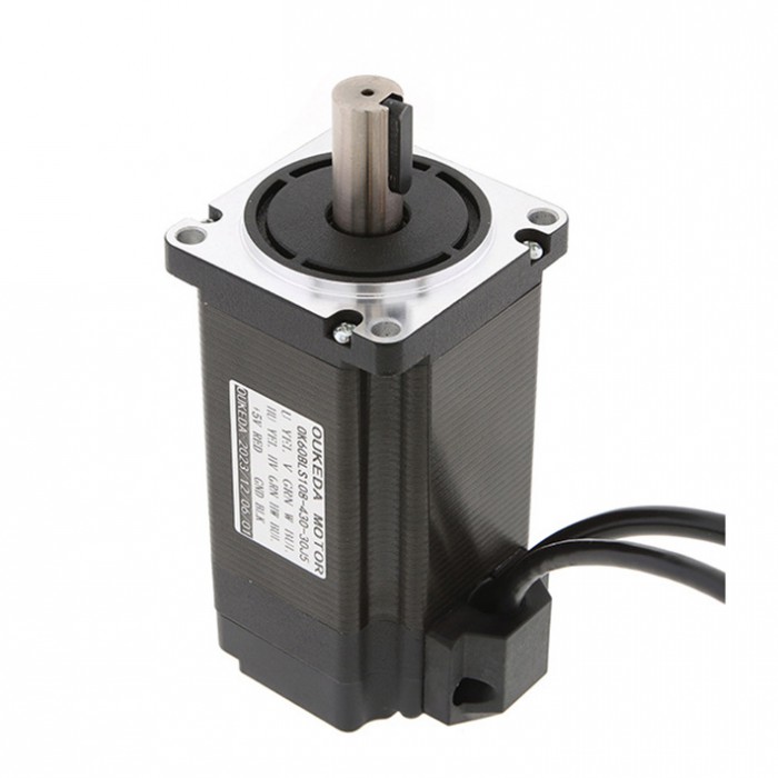 Oukeda Brushless DC Motor 95.55Ncm/127Ncm 300W/400W 24V/48V 3000RPM 3 Phase BLDC Motor