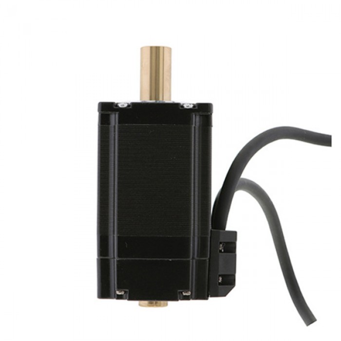 Oukeda Hollow Shaft Nema 23 Stepper Motor Bipolar 1.8 Deg 1.89 Nm 4.2A 2.52V Dual Shaft 57 x 57 mm