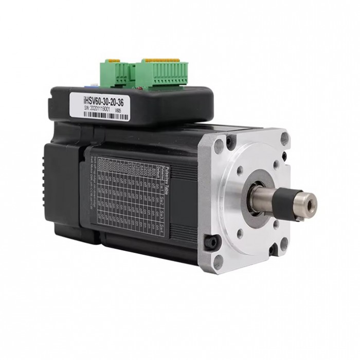 JMC Nema 23 Servo Motor with Integrated Driver 200W 36V 0.65N.m 3 Phase 3000RPM 60 x 60mm