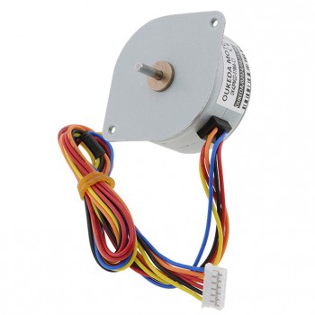 Oukeda PM42 Permanent Magnet Stepper Motor 7.5 Deg 4.90 Ncm φ42PM 12V 6 Wires