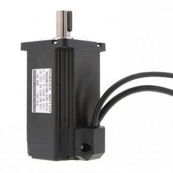 Oukeda Brushless DC Motor & BLDC Driver Kit 95.55Ncm 300W 24V/48V 3000RPM 3 Phase