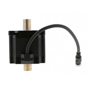 Oukeda Hollow Shaft Nema 34 Stepper Motor Bipolar 1.8 Deg 4.5 Nm 6.0A 2.1V Dual Shaft 4 Wires