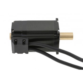 Oukeda Hollow Shaft Nema 23 Stepper Motor Bipolar 1.8 Deg 1.89 Nm 4.2A 2.52V Dual Shaft 57 x 57 mm