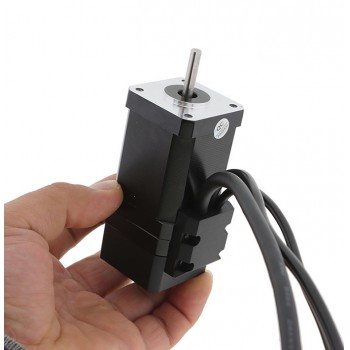 Oukeda Nema 17 Brushless Closed Loop Servo Motor with Optical Encoder 3 Phase 20Ncm 4V 64W 3000RPM