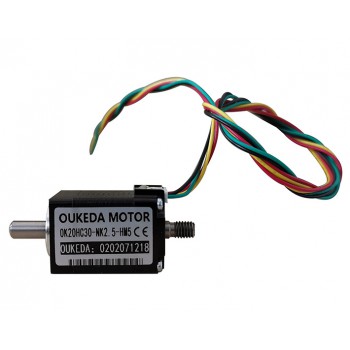 Oukeda Hollow Shaft NEMA8 Stepper Motor 1.8 Deg 1.8Ncm(2.55oz.in) for Placement Machine