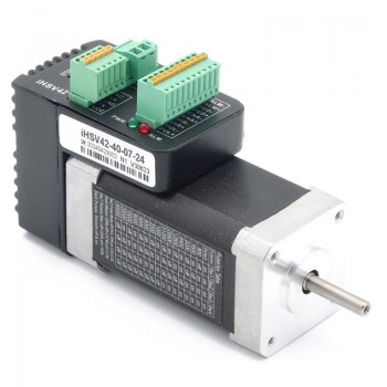 JMC Nema 17 Integrated AC Servo Motor 78W 24V 0.185N.m(26.19 oz.in) 52000RPM 42 x 42mm