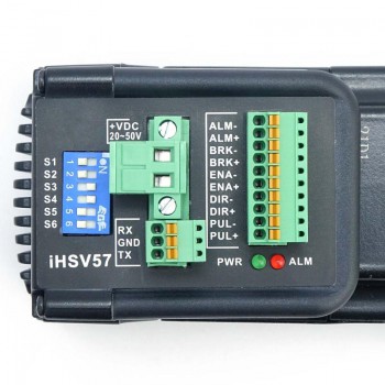 JMC Nema 23 Servo Motor with Integrated Driver & Brake 180W 36V 0.65N.m 3 Phase 3000RPM 60 x 60mm