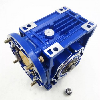 NMRV050 80B14 Worm Gearbox Speed Reducer Gear Ratio 10:1/15:1/20:1/25:1/30:1/50:1/60:1/80:1/100:1 Input 19mm