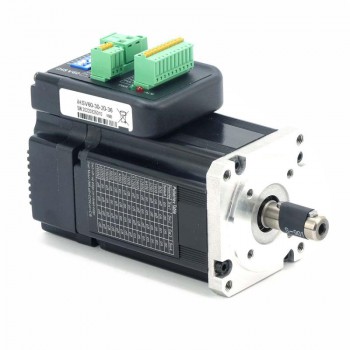 JMC Nema 23 Servo Motor with Integrated Driver 200W 36V 0.65N.m 3 Phase 3000RPM 60 x 60mm