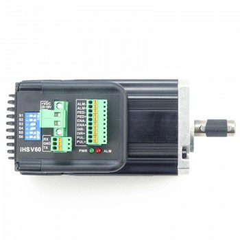JMC Nema 23 Servo Motor with Integrated Driver 200W 36V 0.65N.m 3 Phase 3000RPM 60 x 60mm