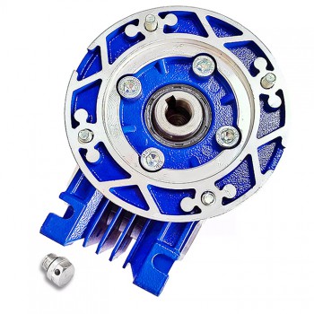 RV030 Round Worm Gearbox Speed Reducer Ratio 5:1 10:1 20:1 30:1 40:1 50:1 :60:1 80:1 Input 11mm B14/B5