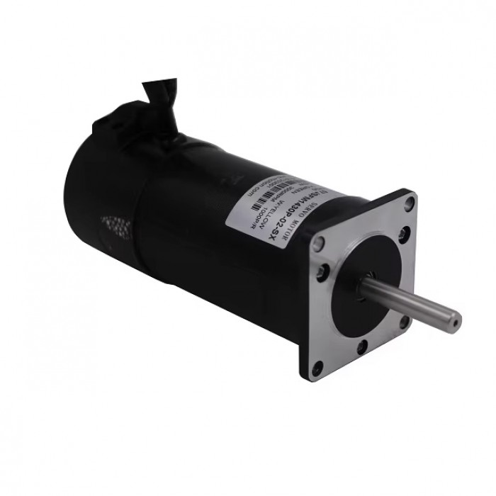 36V 160W Brushless DC Servo Motor with 1000 Lines Encoder 0.45N.m 3400RPM Φ57mm 3 Phase