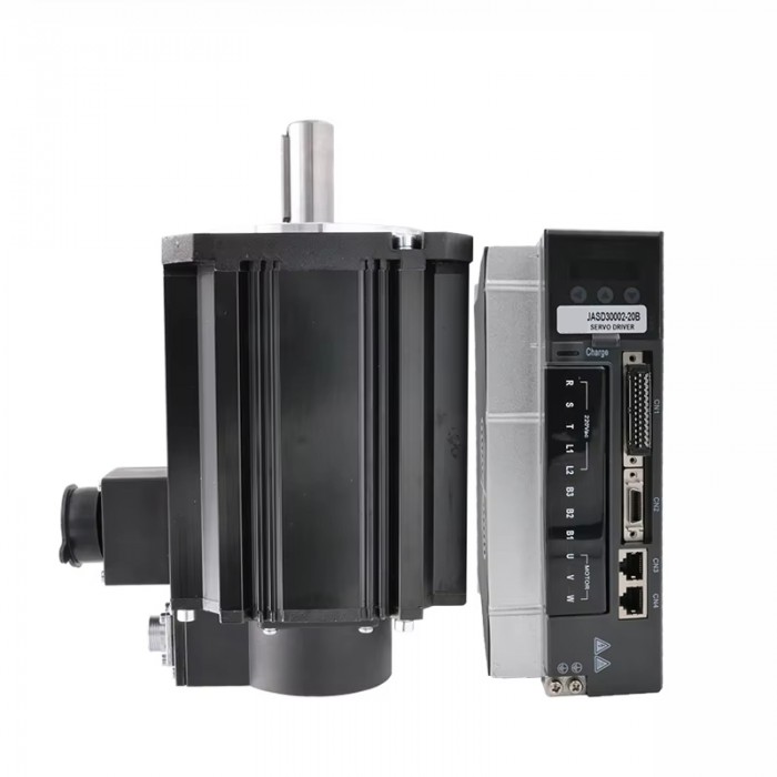 2.3KW AC Servo Motor & Servo Driver Kit 14.64N.m 1500RPM 12.3A with 17 bit Absolute Magnetic Encoder