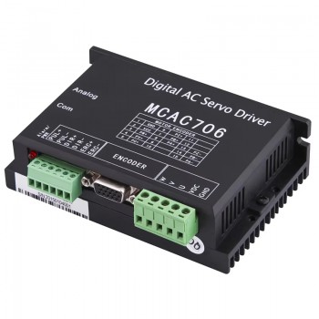 MCAC706 Digital AC Servo Driver 6A 20~70V 200W for Brushless AC Servo motor
