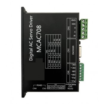 MCAC708 Digital AC Servo Driver 10A 24-50V for AC Servo motor