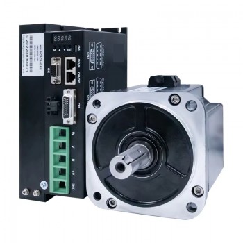 1500W DC Servo Motor & Driver Kit 48V 4.78Nm 3000RPM with 2500 Lines Magnetic Encoder