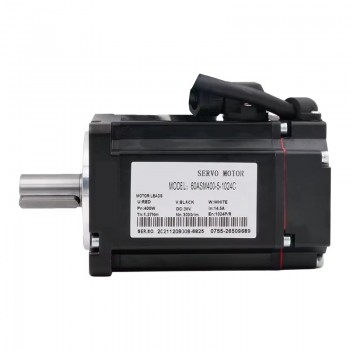 400W 48V 1.27N.m DC Servo Motor with 1024 Lines Magnetic Encoder 60 x 60mm