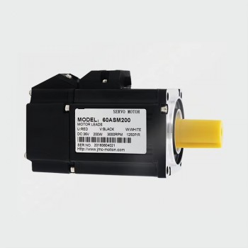 200W 36V 7.6A 0.63N.m 3000 RPM DC Servo Motor 3 Phase with 2500 Lines Encoder 60 x 60mm