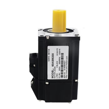 200W 36V 7.6A 0.63N.m 3000 RPM DC Servo Motor 3 Phase with 2500 Lines Encoder 60 x 60mm