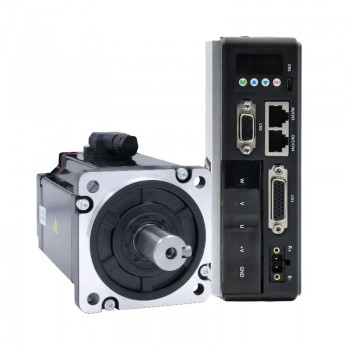 750W DC Servo Motor & Driver Kit 48V 2.39N.m with 1024 Lines Magnetic Encoder 80 x 80mm
