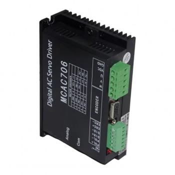 200W DC Servo Motor & Driver Kit 36V 7.6A 0.63N.m 3000 RPM with 2500 Lines Encoder 60 x 60mm