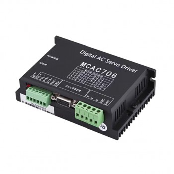 200W DC Servo Motor & Driver Kit 36V 7.6A 0.63N.m 3000 RPM with 2500 Lines Encoder 60 x 60mm