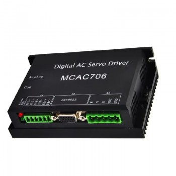 36V 180W Brushless DC Servo Motor & Driver Kit 0.6N.m 3400RPM Φ57mm for Inkjet Printers