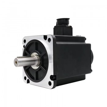 1500W AC Servo Motor & Driver Kit with Brake and 17 bit Absolute Magnetic Encoder 4.78N.m 5.6A 130x130mm