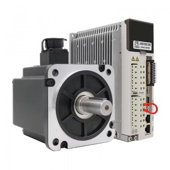 1500W AC Servo Motor with Brake+ Servo Driver Kit 9.55Nm 1500RPM 6.2A with 17 bit Magnetic Encoder