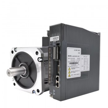 2.3KW AC Servo Motor & Servo Driver Kit 14.64N.m 1500RPM 12.3A with 17 bit Absolute Magnetic Encoder