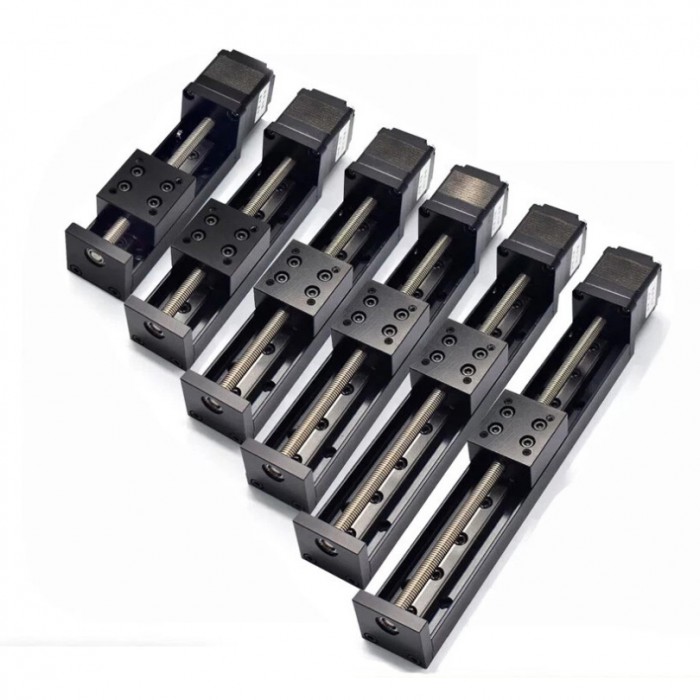 CNC Linear Stage Linear Guide Slide Module Mini Motorized Linear Stage 50-300 Stroke with Nema11 Motor Kit