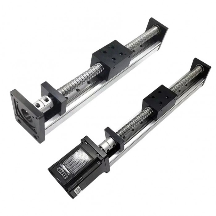 Mini Linear Slide Stage 42mm Width Single Guide Rail CNC Ball Screw Module with Neme 23 Stepper Motor Mini Linear Slide Stage 42mm Width Single Guide Rail CNC Ball Screw Module with Neme 23 Stepper Motor
