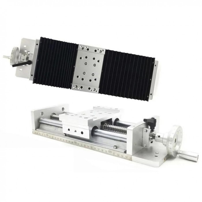 Manual CNC Slide Table Heavy Duty Ballscrew Linear Motion Guide SBR Guide Stage Load 180kg Manual CNC Slide Table Heavy Duty Ballscrew Linear Motion Guide SBR Guide Stage Load 180kg