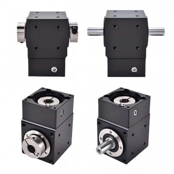 NEMA 17 Right Angle Steering Bevel Gearbox 2:1/3:1/5:1 Right Angle Commutator 90 Degree 5mm / 8mm Input