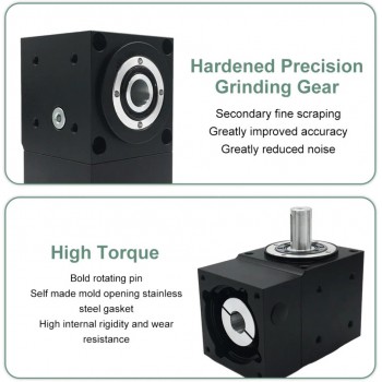 NEMA 17 Right Angle Steering Bevel Gearbox 2:1/3:1/5:1 Right Angle Commutator 90 Degree 5mm / 8mm Input