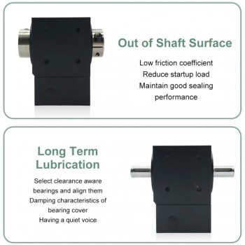 NEMA 17 Right Angle Steering Bevel Gearbox 2:1/3:1/5:1 Right Angle Commutator 90 Degree 5mm / 8mm Input
