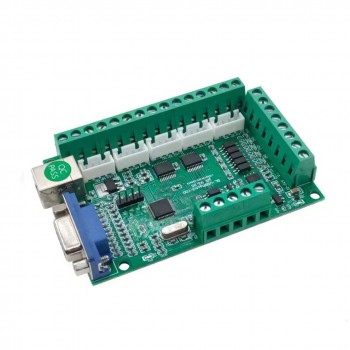 CNC Breakout Board USB Fit MACH3 100KHz 5-Axis Interface Driver Motion Controller
