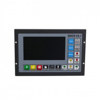 DDCS V3.1 3 Axis / 4 Axis Electronic Numerical CNC Motion Controller Offline CNC Standalone Control 500KHz