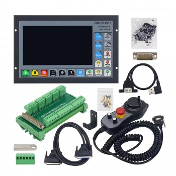 DDCS V4.1 3-Axis/4-Axis Standalone CNC Motion Controller Offline Controller USB CNC Controller Interface