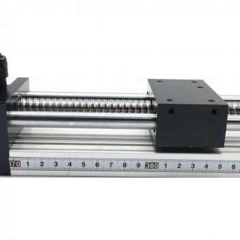 GGP5080 Manual Linear Guide Rail Slide Stage Ballscrew CNC Motion Module Handwheel