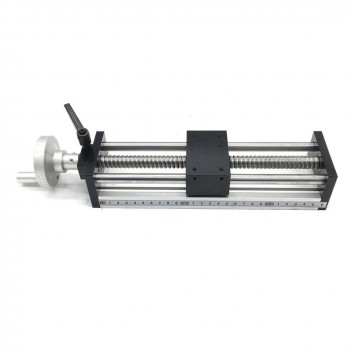 GGP5080 Manual Linear Guide Rail Slide Stage Ballscrew CNC Motion Module Handwheel
