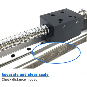 DXG6042 Mini Manual Ballscrew Slide Table CNC Linear Module Handwheel Linear Translation Stage