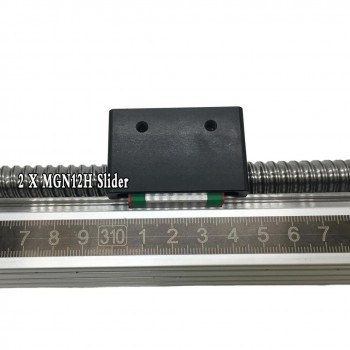 SXG5080 Manual Double Guides Ballscrew Slide Table CNC Linear Motion Module with Handwheel