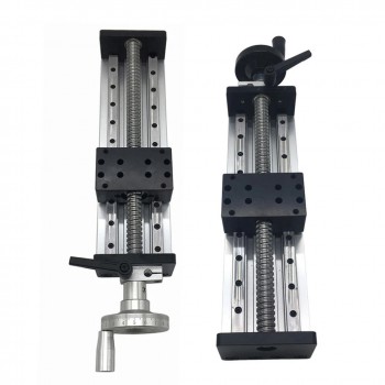 SXG5080 Manual Double Guides Ballscrew Slide Table CNC Linear Motion Module with Handwheel
