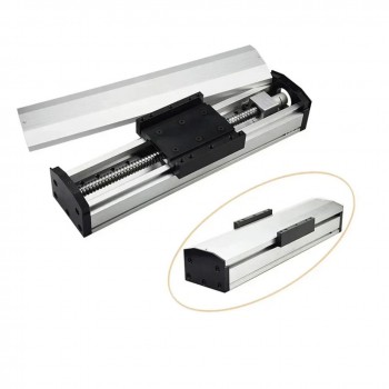 QMF90 Fully Sealed Manual Ballscrew Slide Translation Stage 22-154lb CNC Linear Guide Module