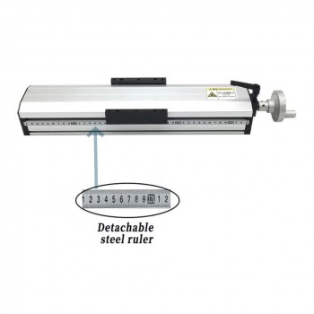 QMF90 Fully Sealed Manual Ballscrew Slide Translation Stage 22-154lb CNC Linear Guide Module